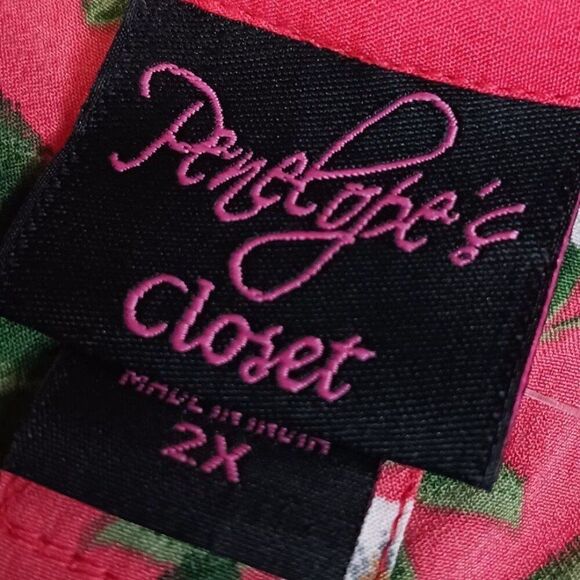 Penelope's Closet Women's 2X  V-Neck Top Blouse - Picture 5 of 11